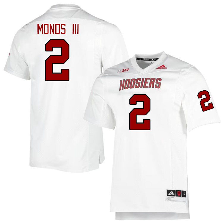 Men #2 James Monds III Indiana Hoosiers College Football Jerseys Stitched-Retro